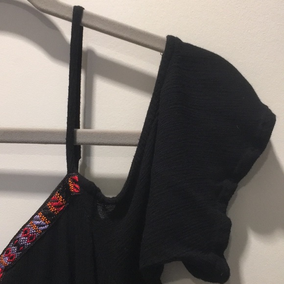 Black Tribal Romper - Sz M - Picture 3 of 4